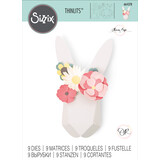 Sizzix Thinlits Die by Olivia Rose Origami Rabbit (9pcs) (664378) (DISCONTINUED)