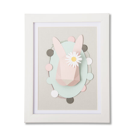 Sizzix Thinlits Die by Olivia Rose Origami Rabbit (9pcs) (664378) (DISCONTINUED) Sizzix Thinlits Die by Olivia Rose Origami Rabbit (9pcs) (664378) (DISCONTINUED)