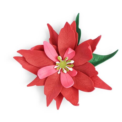 Sizzix Thinlits Die by Olivia Rose Poinsettia Flower (7pcs) (665028) (DISCONTINUED) Sizzix Thinlits Die by Olivia Rose Poinsettia Flower (7pcs) (665028) (DISCONTINUED)