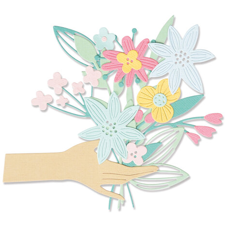 Sizzix Thinlits Die by Olivia Rose Pass the Bouquet (12pcs) (665895) (DISCONTINUED) Sizzix Thinlits Die by Olivia Rose Pass the Bouquet (12pcs) (665895) (DISCONTINUED)