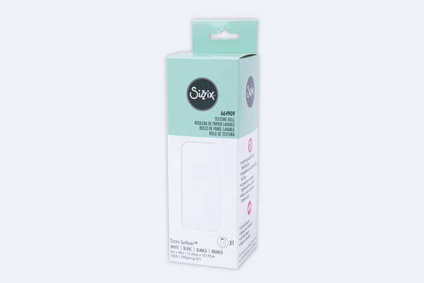 Sizzix Texture Roll 6x48 Inch White (664909) (OUTLET) Sizzix Texture Roll 6x48 Inch White (664909) (OUTLET)