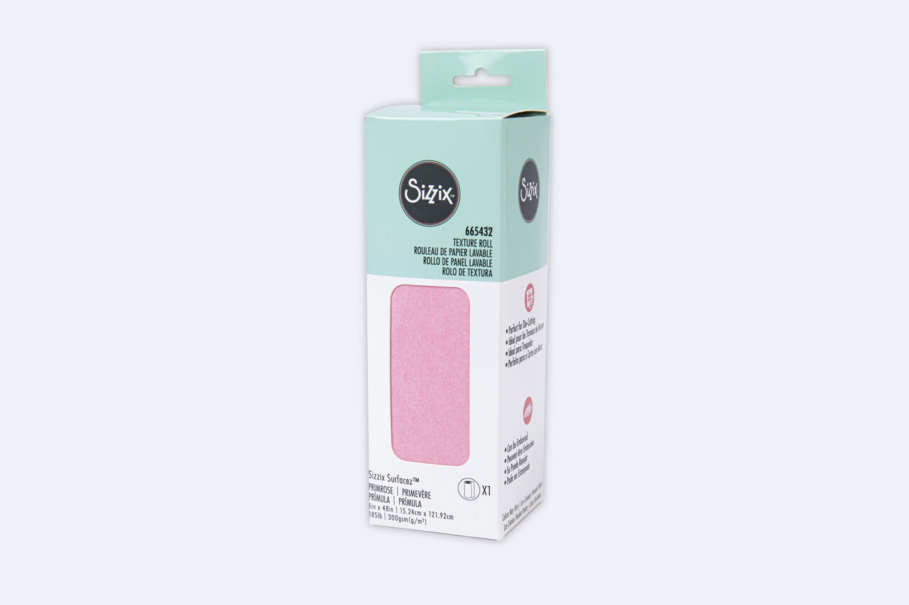 Sizzix Texture Roll 6x48 Inch Primrose (665432) (OUTLET) Sizzix Texture Roll 6x48 Inch Primrose (665432) (OUTLET)