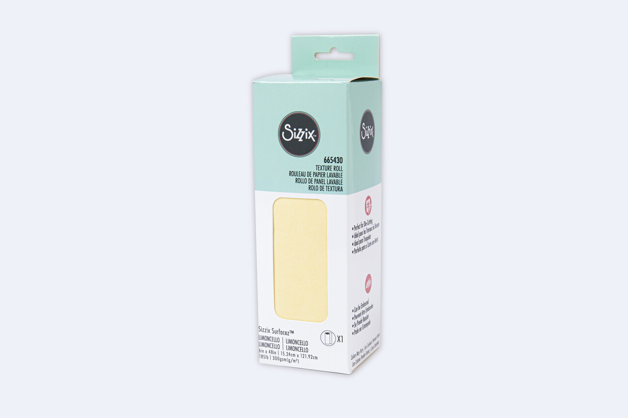 Sizzix Texture Roll 6x48 Inch Limoncello (665430) (OUTLET) Sizzix Texture Roll 6x48 Inch Limoncello (665430) (OUTLET)