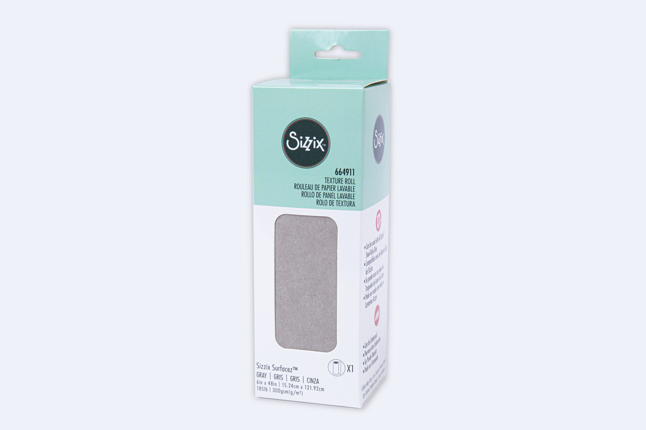 Sizzix Texture Roll 6x48 Inch Gray (664911) (OUTLET) Sizzix Texture Roll 6x48 Inch Gray (664911) (OUTLET)