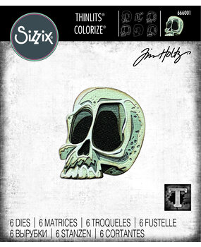 Sizzix Thinlits Colorize by Tim Holtz Spencer (6pcs) (666001) (DISCONTINUED) Sizzix Thinlits Colorize by Tim Holtz Spencer (6pcs) (666001) (DISCONTINUED)