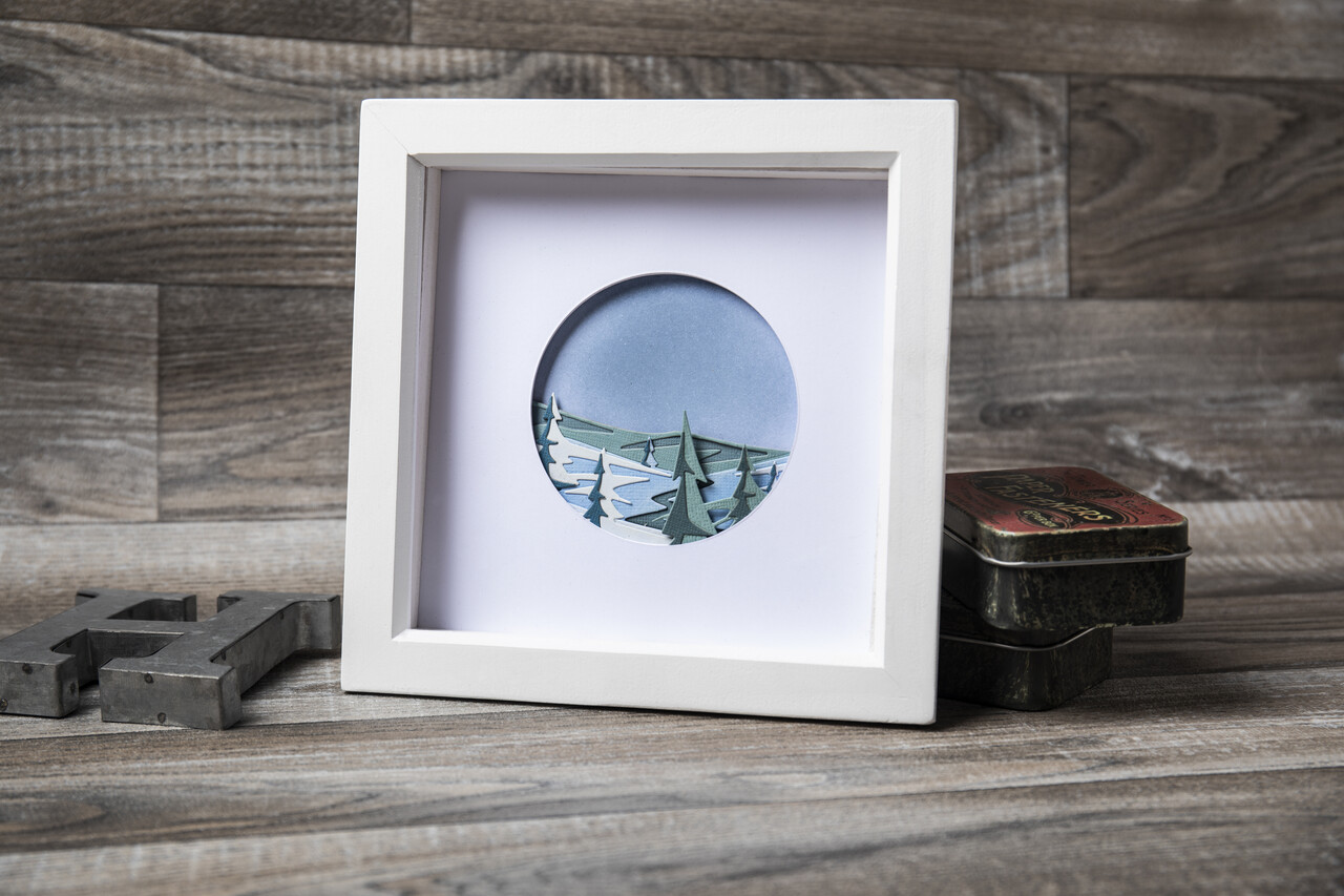 Sizzix Thinlits Colorize by Tim Holtz Snowscape (6pcs) (664971) (DISCONTINUED)