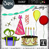 Sizzix Thinlits Colorize by Tim Holtz Celebrate (32pcs) (666285) Sizzix Thinlits Colorize by Tim Holtz Celebrate (32pcs) (666285)