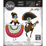 Sizzix Thinlits Colorize by Tim Holtz Day of the Dead (21pcs) (664969) (DISCONTINUED) Sizzix Thinlits Colorize by Tim Holtz Day of the Dead (21pcs) (664969) (DISCONTINUED)
