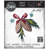 Sizzix Thinlits Colorize by Tim Holtz Festive Trims (8pcs) (664733) (DISCONTINUED) Sizzix Thinlits Colorize by Tim Holtz Festive Trims (8pcs) (664733) (DISCONTINUED)