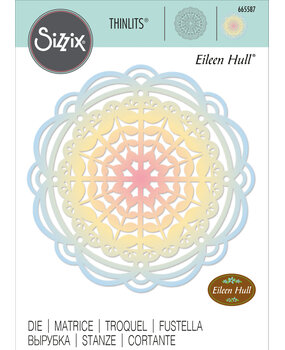 Sizzix Thinlits Die by Eileen Hull Heart Mandala (665587) (DISCONTINUED) Sizzix Thinlits Die by Eileen Hull Heart Mandala (665587) (DISCONTINUED)