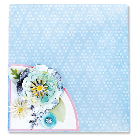 Sizzix Thinlits Die by Eileen Hull Folio Page Pocket & Flowers (12pcs) (664883) (DISCONTINUED) Sizzix Thinlits Die by Eileen Hull Folio Page Pocket & Flowers (12pcs) (664883) (DISCONTINUED)