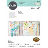 Sizzix Thinlits Die by Eileen Hull Card Waterfall & Tags (11pcs) (665154) (DISCONTINUED) Sizzix Thinlits Die by Eileen Hull Card Waterfall & Tags (11pcs) (665154) (DISCONTINUED)