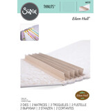 Sizzix Thinlits Die by Eileen Hull Bookbinding & Label (2pcs) (665153) (DISCONTINUED) Sizzix Thinlits Die by Eileen Hull Bookbinding & Label (2pcs) (665153) (DISCONTINUED)