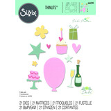 Sizzix Thinlits Die by Debi Potter Fabulous Everyday Shapes (21pcs) (666220) (DISCONTINUED) Sizzix Thinlits Die by Debi Potter Fabulous Everyday Shapes (21pcs) (666220) (DISCONTINUED)