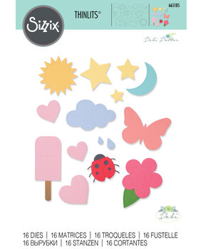 Sizzix Thinlits Die by Debi Potter Basic Shapes (16pcs) (665185) (DISCONTINUED) Sizzix Thinlits Die by Debi Potter Basic Shapes (16pcs) (665185) (DISCONTINUED)