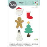Sizzix Thinlits Die by Debi Potter Basic Christmas Shapes (13pcs) (665336) (DISCONTINUED) Sizzix Thinlits Die by Debi Potter Basic Christmas Shapes (13pcs) (665336) (DISCONTINUED)