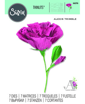 Sizzix Thinlits Die by Alexis Trimble Lisianthus (7pcs) (666246) (DISCONTINUED) Sizzix Thinlits Die by Alexis Trimble Lisianthus (7pcs) (666246) (DISCONTINUED)