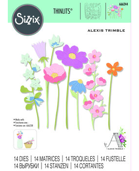 Sizzix Thinlits Die by Alexis Trimble In the Meadow (14pcs) (666244) (DISCONTINUED) Sizzix Thinlits Die by Alexis Trimble In the Meadow (14pcs) (666244) (DISCONTINUED)