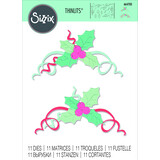 Sizzix Thinlits Die Boughs of Holly (11pcs) (664700) (OUTLET)