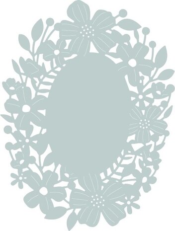 Sizzix Thinlits Die Blossom Frame (662856) (DISCONTINUED)
