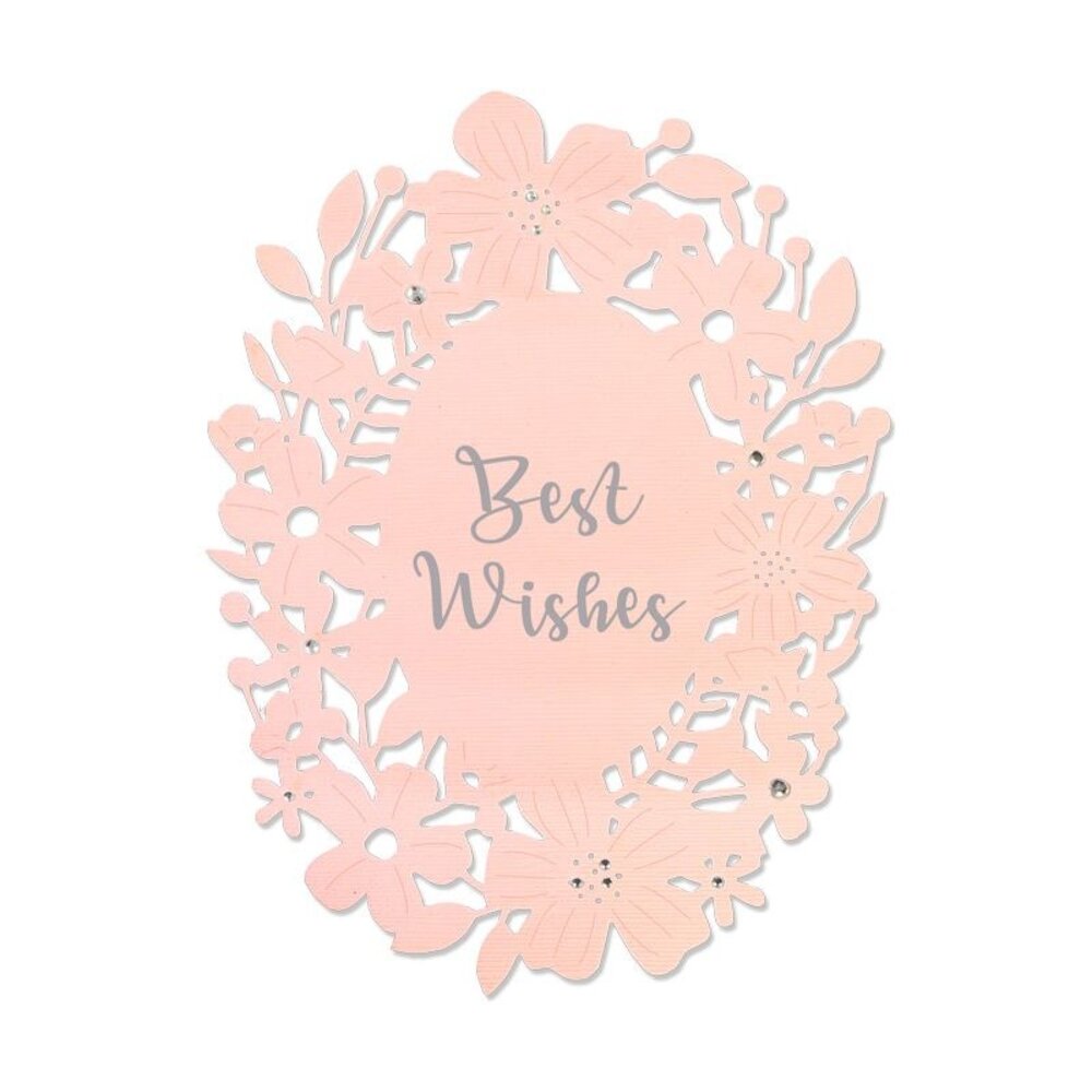 Sizzix Thinlits Die Blossom Frame (662856) (OUTLET)