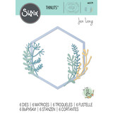 Sizzix Thinlits Die by Jen Long Botanical Frame (6pcs) (665179) (DISCONTINUED) Sizzix Thinlits Die by Jen Long Botanical Frame (6pcs) (665179) (DISCONTINUED)