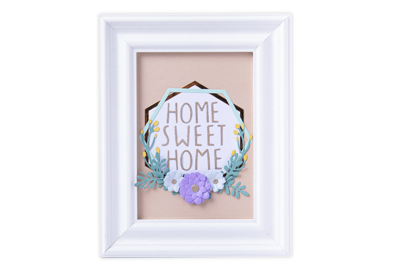 Sizzix Thinlits Die by Jen Long Botanical Frame (6pcs) (665179) (DISCONTINUED)