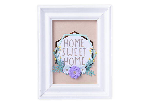 Sizzix Thinlits Die by Jen Long Botanical Frame (6pcs) (665179) (DISCONTINUED)