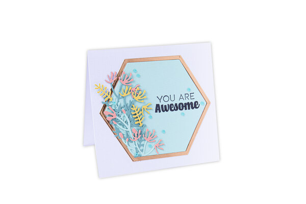 Sizzix Thinlits Die by Jen Long Botanical Frame (6pcs) (665179) (DISCONTINUED)