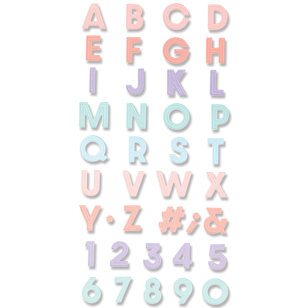 Sizzix Thinlits Die by Jamie Steel Spring Type (58pcs) (665804) (DISCONTINUED) Sizzix Thinlits Die by Jamie Steel Spring Type (58pcs) (665804) (DISCONTINUED)