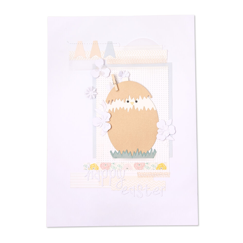 Sizzix Thinlits Die by Georgie Evans Hatching Egg (12pcs) (664362) (DISCONTINUED) Sizzix Thinlits Die by Georgie Evans Hatching Egg (12pcs) (664362) (DISCONTINUED)