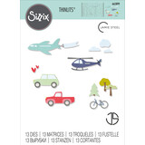 Sizzix Thinlits Die by Jamie Steel Transport Collection (13pcs) (665899) (DISCONTINUED) Sizzix Thinlits Die by Jamie Steel Transport Collection (13pcs) (665899) (DISCONTINUED)