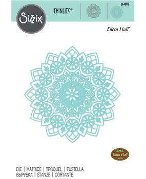 Sizzix Thinlits Die by Eileen Hull Mandala (664882) (DISCONTINUED) Sizzix Thinlits Die by Eileen Hull Mandala (664882) (DISCONTINUED)