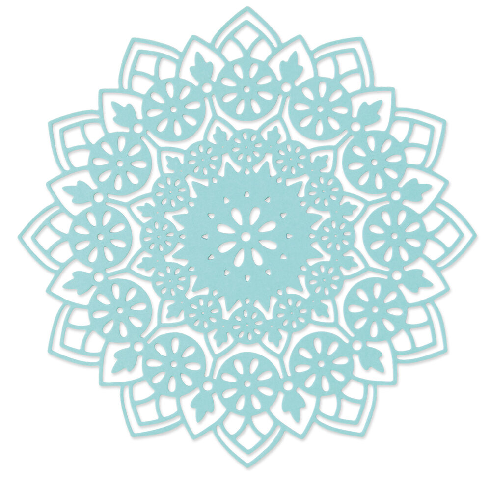 Sizzix Thinlits Die by Eileen Hull Mandala (664882) (DISCONTINUED) Sizzix Thinlits Die by Eileen Hull Mandala (664882) (DISCONTINUED)