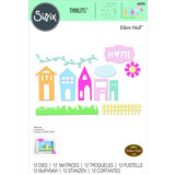 Sizzix Thinlits Die by Eileen Hull Shadowbox Elements (12pcs) (665935) (DISCONTINUED) Sizzix Thinlits Die by Eileen Hull Shadowbox Elements (12pcs) (665935) (DISCONTINUED)