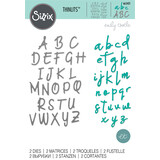 Sizzix Thinlits Die by Emily Tootle Alphabet Set (2pcs) (663421) (DISCONTINUED) Sizzix Thinlits Die by Emily Tootle Alphabet Set (2pcs) (663421) (DISCONTINUED)