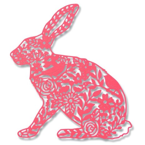 Sizzix Thinlits Die by Georgia Low Wild Rabbit (661689) (DISCONTINUED) Sizzix Thinlits Die by Georgia Low Wild Rabbit (661689) (DISCONTINUED)