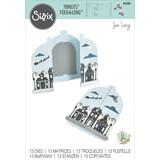 Sizzix Thinlits Die by Jen Long Card, Bell Jar Fold-a-Long (13pcs) (665380) (DISCONTINUED) Sizzix Thinlits Die by Jen Long Card, Bell Jar Fold-a-Long (13pcs) (665380) (DISCONTINUED)