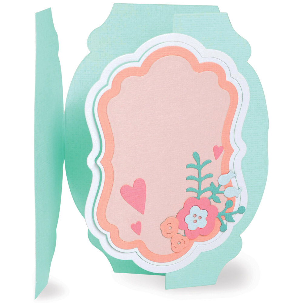 Sizzix Thinlits Die by Jen Long Card Label, Fold-a-Long (7pcs) (665807) (DISCONTINUED) Sizzix Thinlits Die by Jen Long Card Label, Fold-a-Long (7pcs) (665807) (DISCONTINUED)