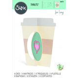 Sizzix Thinlits Die by Jen Long Card Café (8pcs) (666125) (DISCONTINUED) Sizzix Thinlits Die by Jen Long Card Café (8pcs) (666125) (DISCONTINUED)