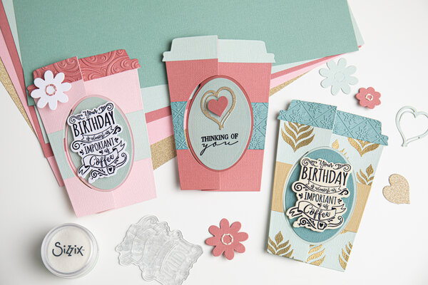 Sizzix Thinlits Die by Jen Long Card Café (8pcs) (666125) (DISCONTINUED) Sizzix Thinlits Die by Jen Long Card Café (8pcs) (666125) (DISCONTINUED)