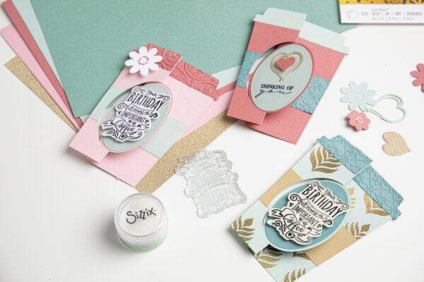 Sizzix Thinlits Die by Jen Long Card Café (8pcs) (666125) (DISCONTINUED) Sizzix Thinlits Die by Jen Long Card Café (8pcs) (666125) (DISCONTINUED)