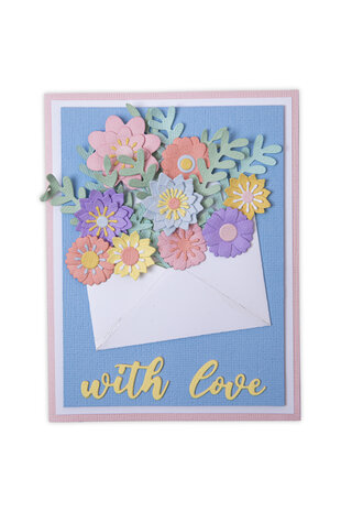 Sizzix Thinlits Die by Jennifer Ogborn Flowers w/ Envelope (12pcs) (665078) (DISCONTINUED) Sizzix Thinlits Die by Jennifer Ogborn Flowers w/ Envelope (12pcs) (665078) (DISCONTINUED)