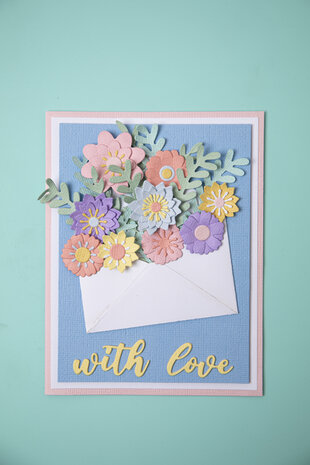 Sizzix Thinlits Die by Jennifer Ogborn Flowers w/ Envelope (12pcs) (665078) (DISCONTINUED) Sizzix Thinlits Die by Jennifer Ogborn Flowers w/ Envelope (12pcs) (665078) (DISCONTINUED)