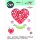 Sizzix Thinlits Die by Jennifer Ogborn Doily Heart (10pcs) (666017) (DISCONTINUED) Sizzix Thinlits Die by Jennifer Ogborn Doily Heart (10pcs) (666017) (DISCONTINUED)