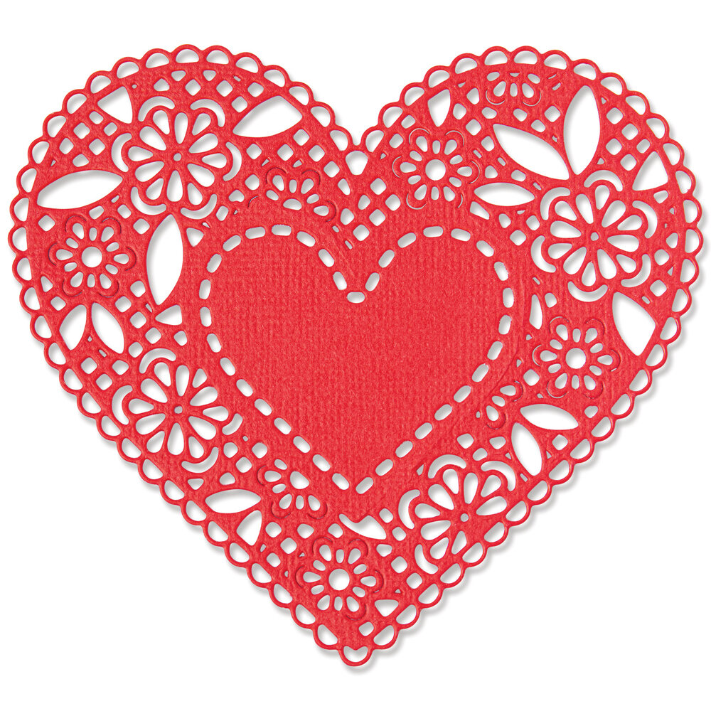Sizzix Thinlits Die by Jennifer Ogborn Doily Heart (10pcs) (666017) (DISCONTINUED) Sizzix Thinlits Die by Jennifer Ogborn Doily Heart (10pcs) (666017) (DISCONTINUED)
