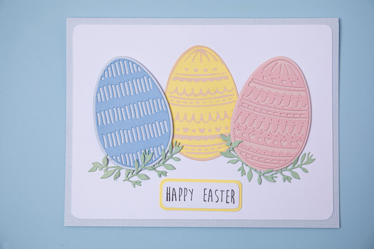 Sizzix Thinlits Die by Jennifer Ogborn Decorative Eggs (3pcs) (665075) (DISCONTINUED) Sizzix Thinlits Die by Jennifer Ogborn Decorative Eggs (3pcs) (665075) (DISCONTINUED)