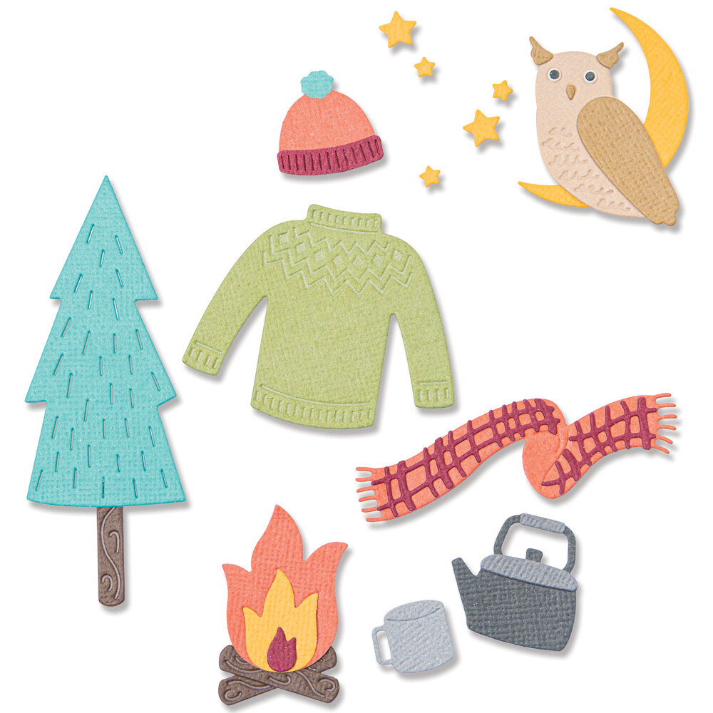 Sizzix Thinlits Die by Jennifer Ogborn Cozy Woodland (12pcs) (665943) (DISCONTINUED) Sizzix Thinlits Die by Jennifer Ogborn Cozy Woodland (12pcs) (665943) (DISCONTINUED)