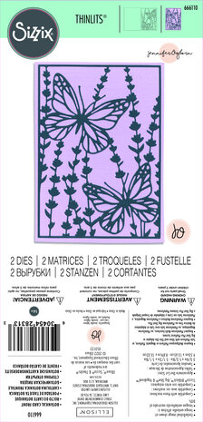 Sizzix Thinlits Die by Jennifer Ogborn Botanical Card Front (2pcs) (666110) (DISCONTINUED) Sizzix Thinlits Die by Jennifer Ogborn Botanical Card Front (2pcs) (666110) (DISCONTINUED)