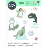 Sizzix Thinlits Die by Jennifer Ogborn Arctic Animals (8pcs) (666013) (DISCONTINUED) Sizzix Thinlits Die by Jennifer Ogborn Arctic Animals (8pcs) (666013) (DISCONTINUED)